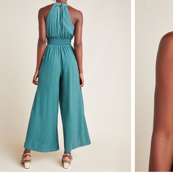 Anthropologie Bionda Plisse Jumpsuit - Picture 3 of 6